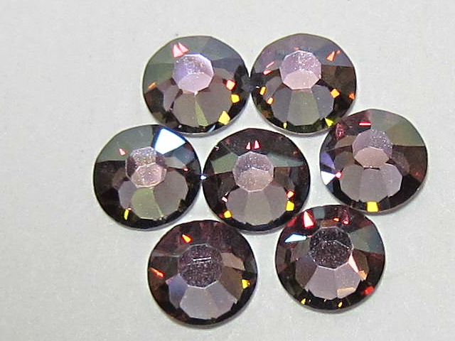72 pcs. 20ss LIGHT ROSE IRIS MIST (maxima) FLATBACK PRECIOSA Rhinestones